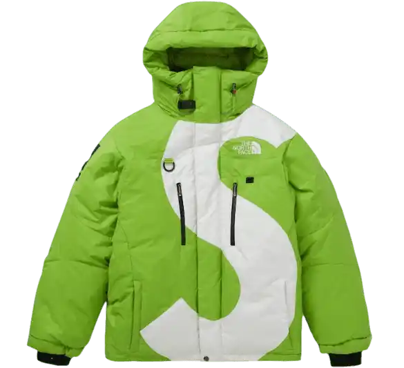 Supreme The North Face S Logo Summit Series Himalayan Parka - Lime