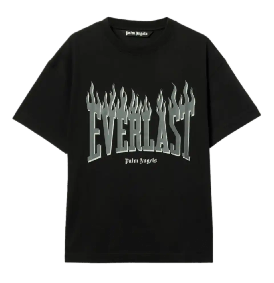 Palm Angels x Everlast T-Shirt - Black Grey
