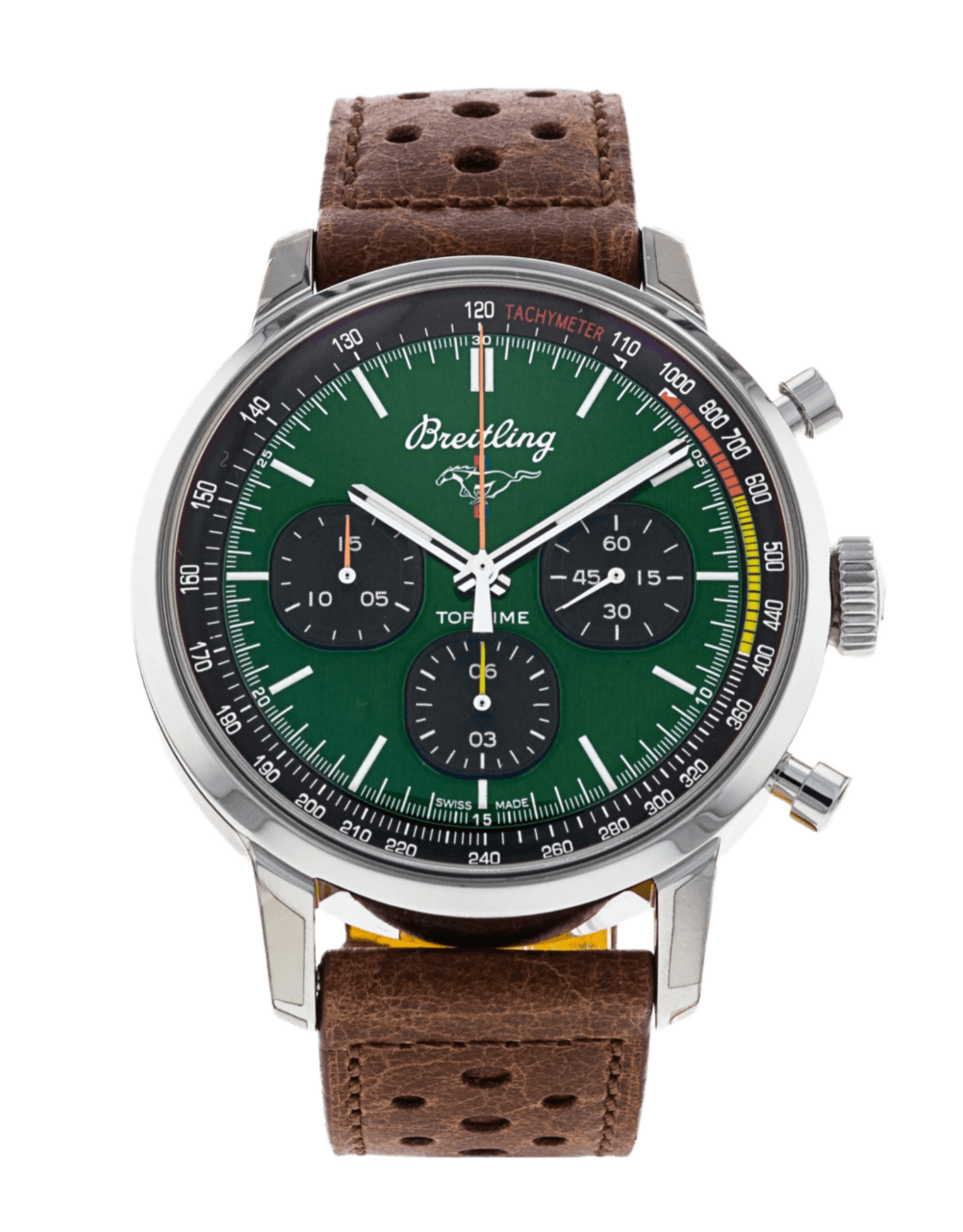 Breitling Top Time Green Ford Mustang Dial - 42mm, Steel (2022)