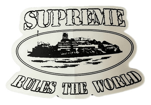 Supreme x Corteiz Sticker