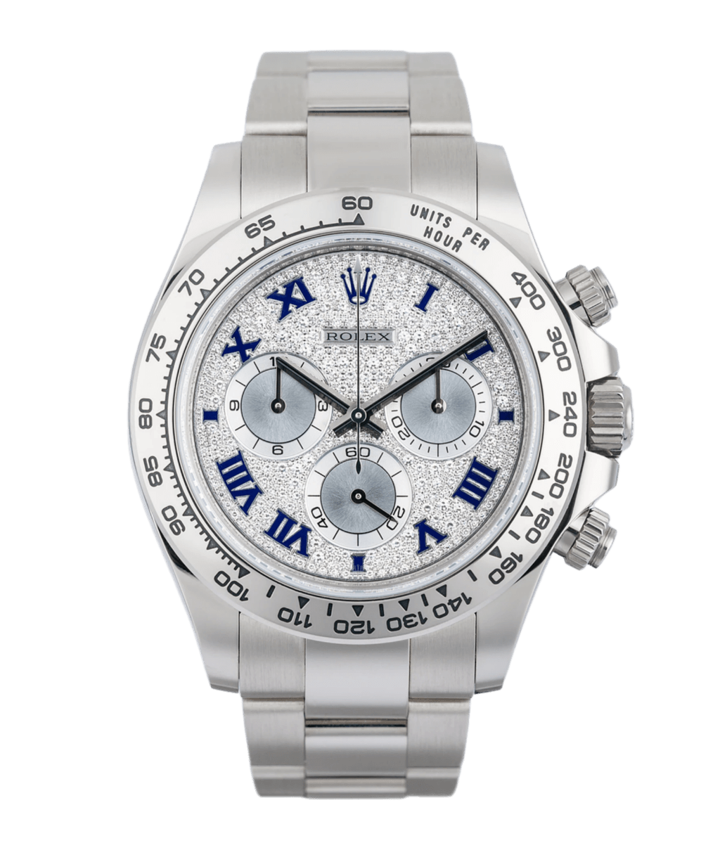 Rolex Daytona Diamond Paved Dial - 40mm, White Gold (2016)