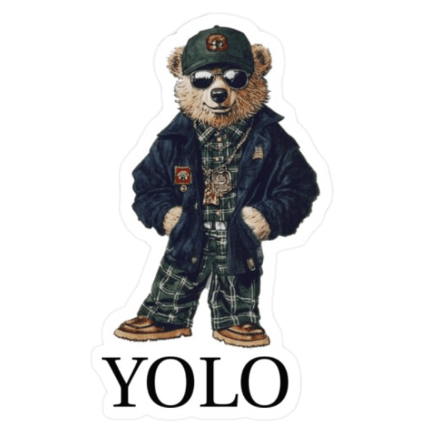 YOLO Ralph Lauren Sticker
