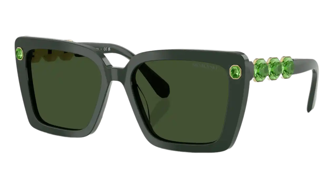Swarovski Sunglasses Square Shape - Green