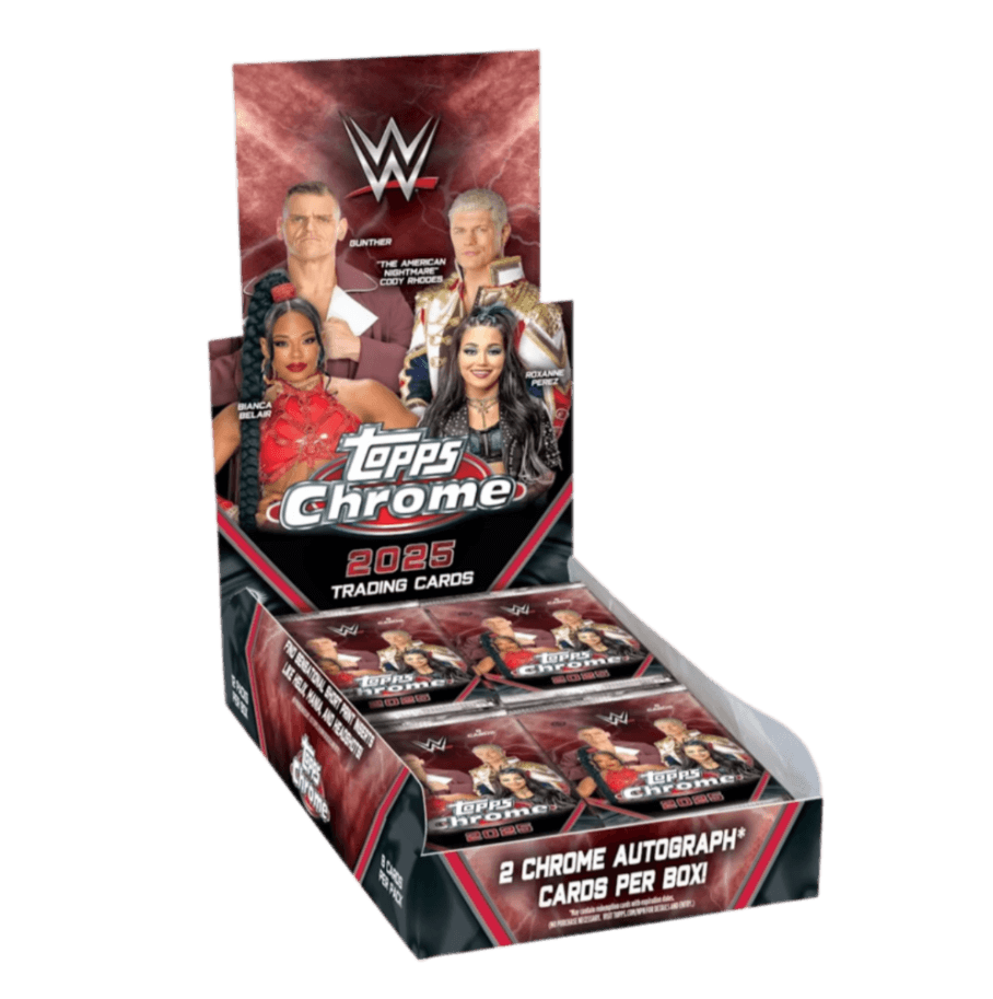 2025 Topps Chrome WWE Hobby Box