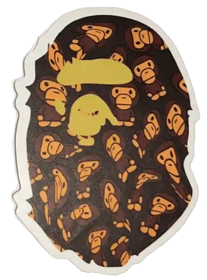 Bape OG Sticker