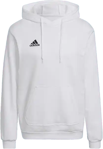 Adidas Men's Entrada 22 Sweat Hoodie - White