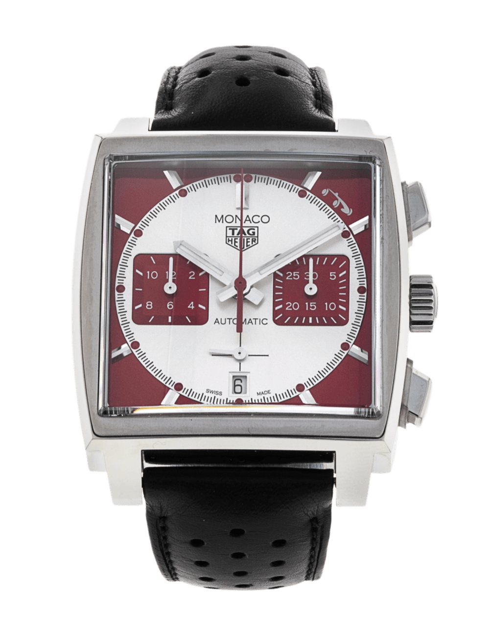 Tag Heuer Monaco Red Dial - 39mm, Steel (2020)