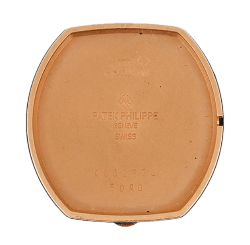 Patek Philippe 18 Karat Rose Gold Case Back for Ref. 5040 Perpetual Calendar
