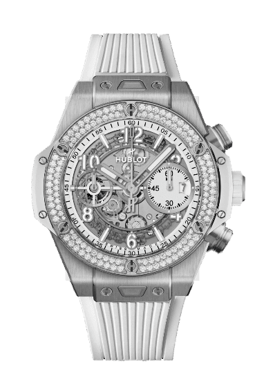 Hublot Big Bang Unico Titanium White Diamonds - 42mm, Titanium, Diamonds