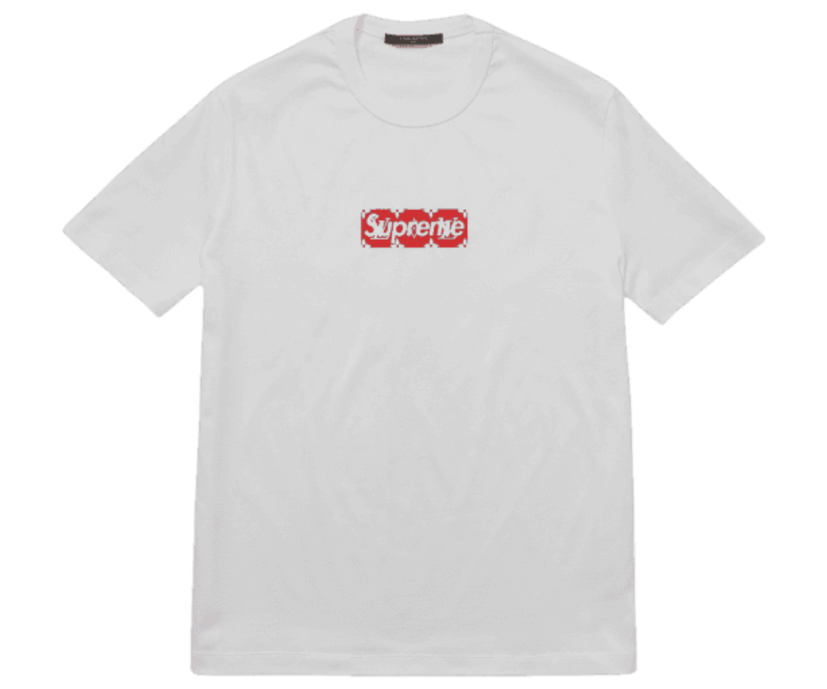 Supreme x Louis Vuitton Box Logo Tee - White