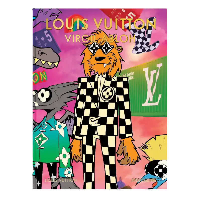 Louis Vuitton Virgil Abloh Cartoon Hardcover Book by Assouline