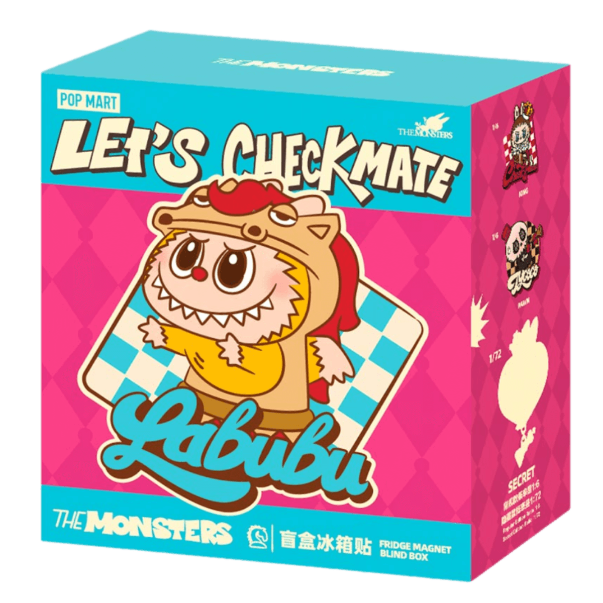 THE MONSTERS Let's Checkmate Series-Fridge Magnet Blind Box