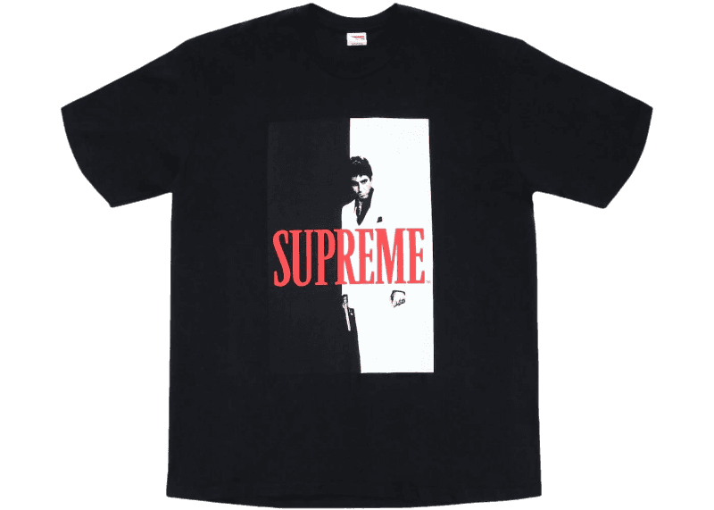 Supreme Scarface Split Tee - Black