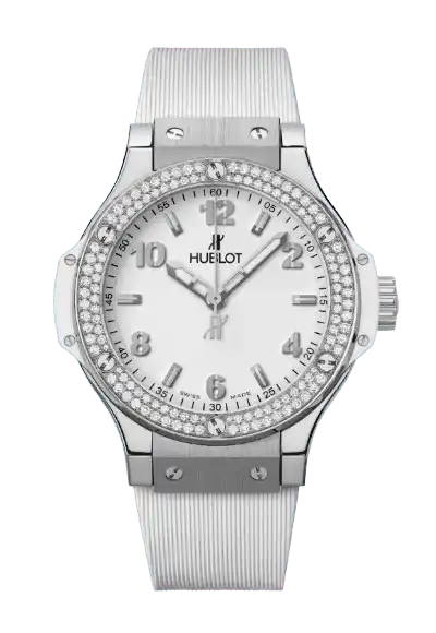Hublot Big Bang Steel White Diamonds - 38mm, Steel, Diamonds