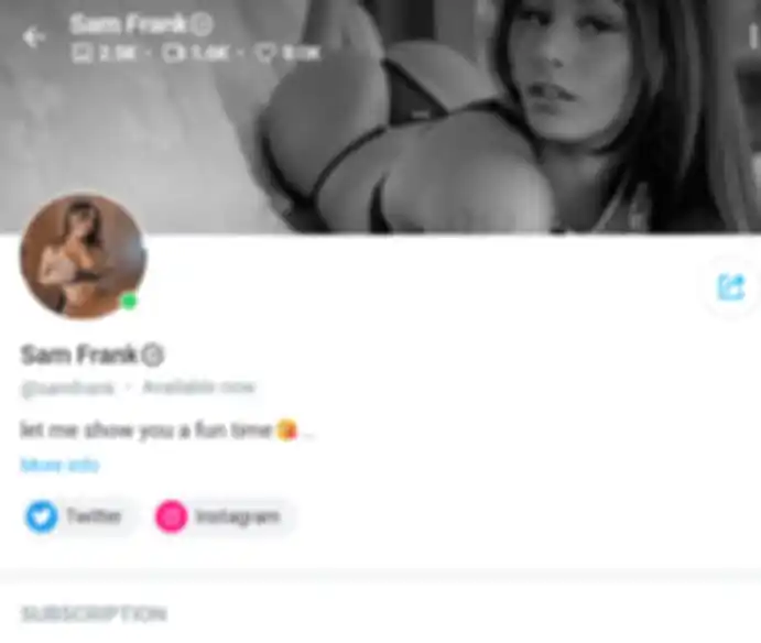 N3on's Girlfriends 12 Month OnlyFriends Subscription (Sam Frank)