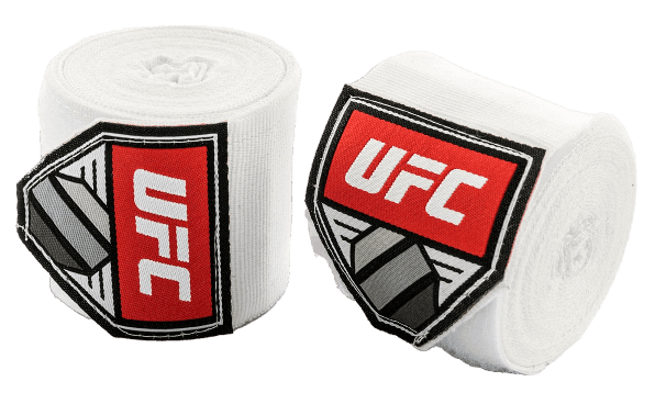 UFC White 180" Contender Hand Wraps