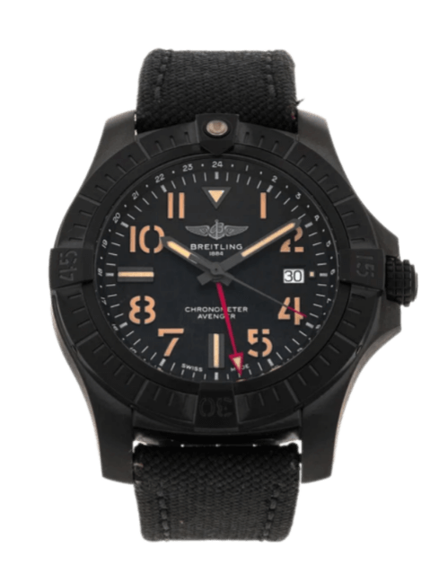 Breitling Avenger Automatic GMT 45 Night Mission Black Dial - 45mm, Titanium (2019)