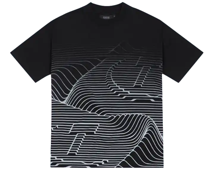 Trapstar Hyperwave Gradient T-shirt - Black