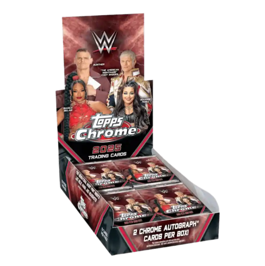 2025 Topps Chrome WWE Hobby Box