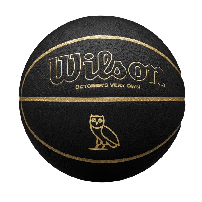 OVO x Wilson Basketball - Black/Gold