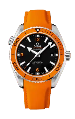 Omega Seamaster Planet Ocean 600m - 45.5mm, Steel On Rubber Strap