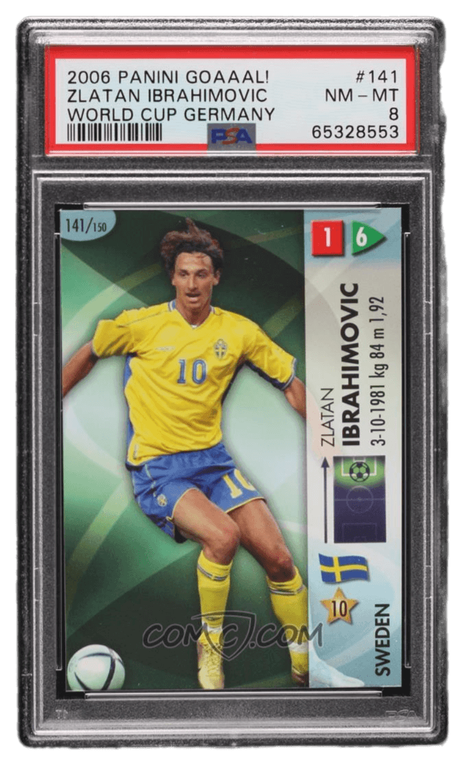 2006 Panini GOAAAL! World Cup - Made in Italy #141 - Zlatan Ibrahimovic PAS 8 NM-MT