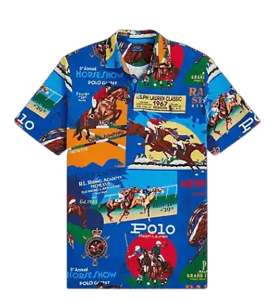 Polo Ralph Lauren Equestrian Mesh Polo Shirt