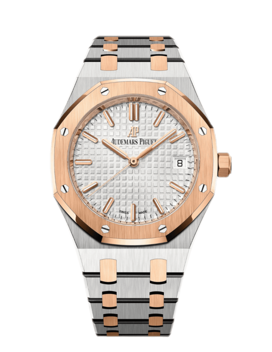Audemars Piguet Royal Oak Silver Dial - 34mm, Steel and Rose Gold (2021)
