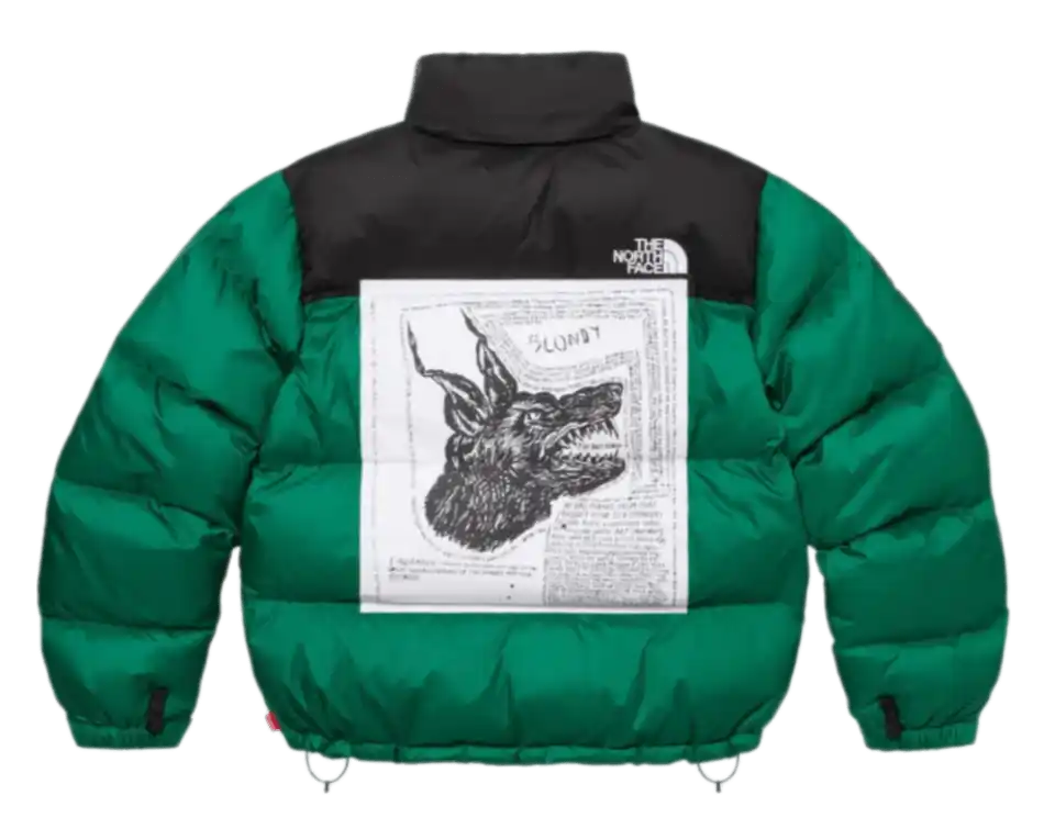 Supreme The North Face Nuptse Jacket - Green