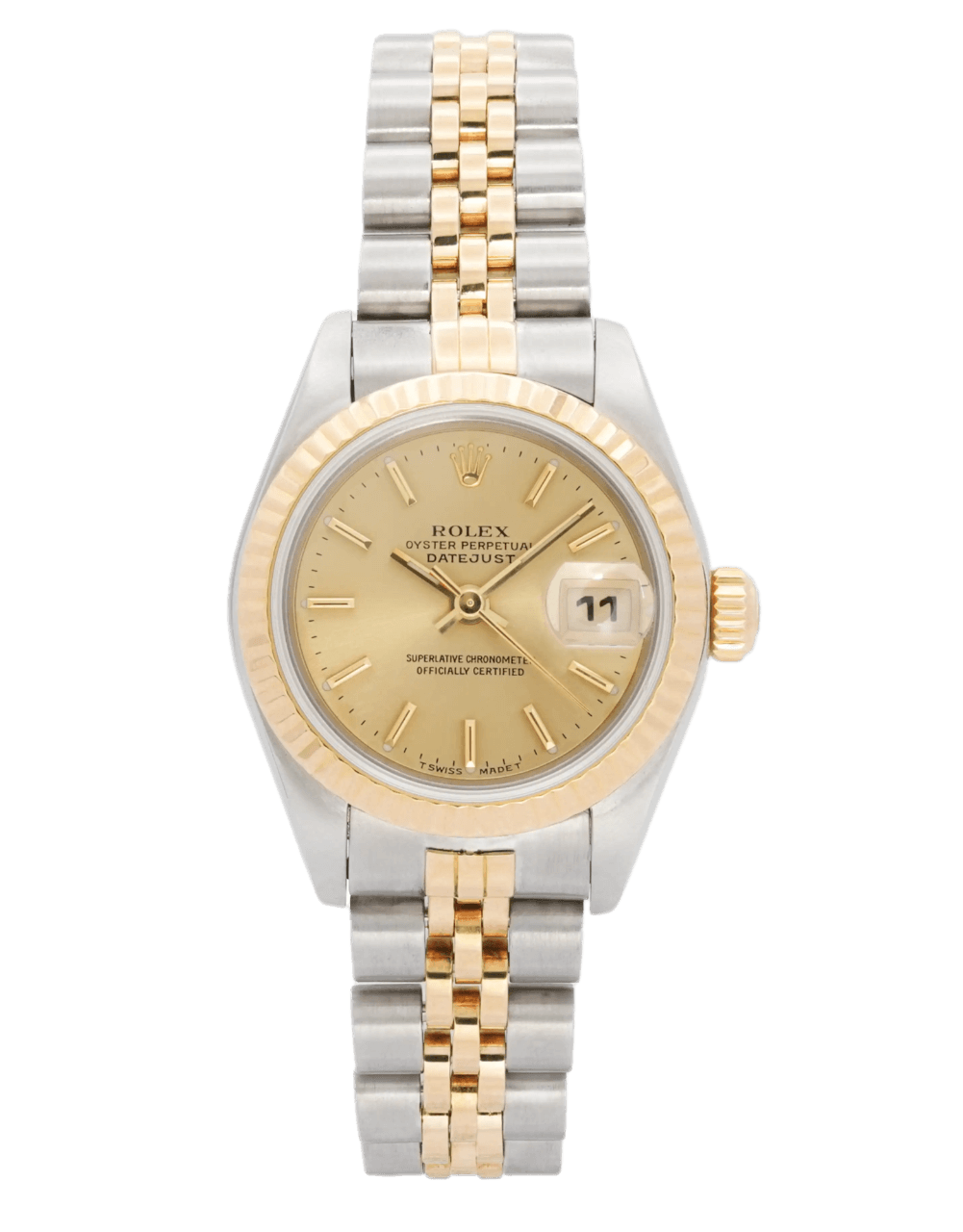 Rolex Datejust Lady Champagne Dial - 26mm, Steel and Yellow Gold (1996)
