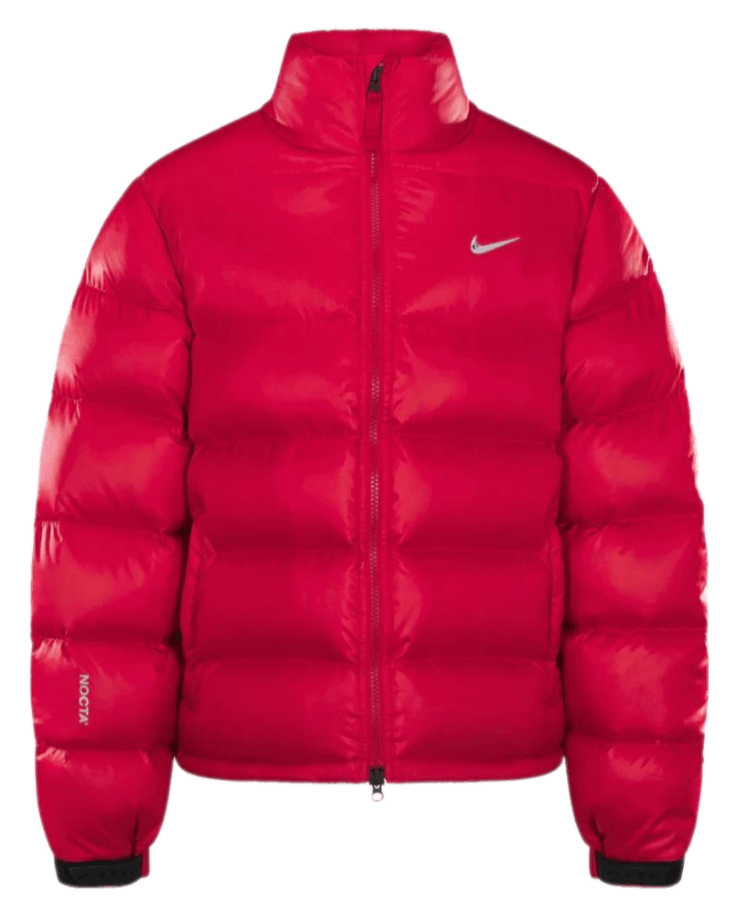 Nike x Drake NOCTA Sunset Puffer Jacket - Red