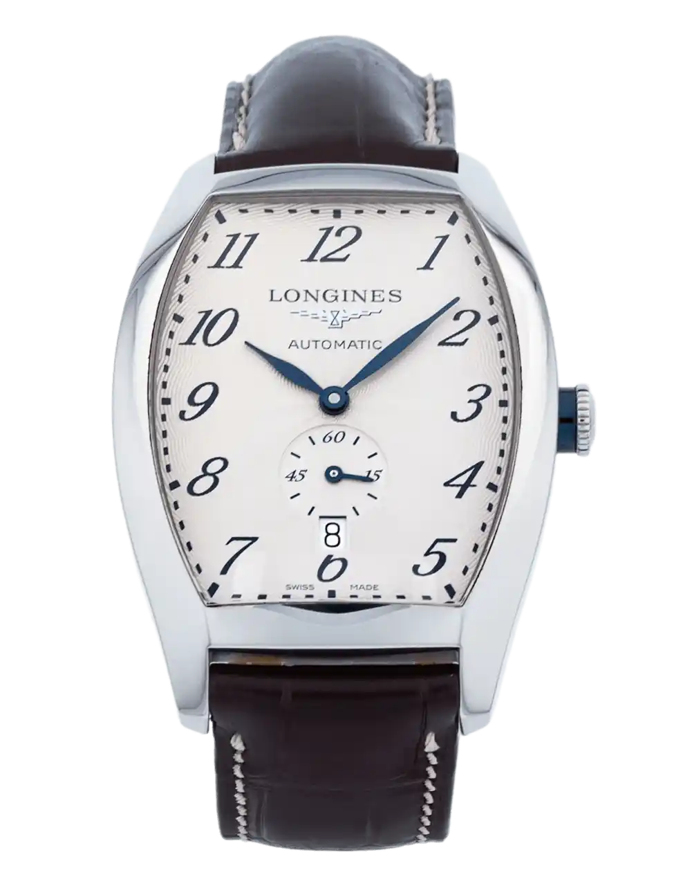 Longines Evidenza Silver Arabic Dial - 33mm, Steel (2013)