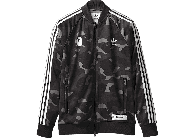BAPE x adidas adicolor Track Top - Cinder