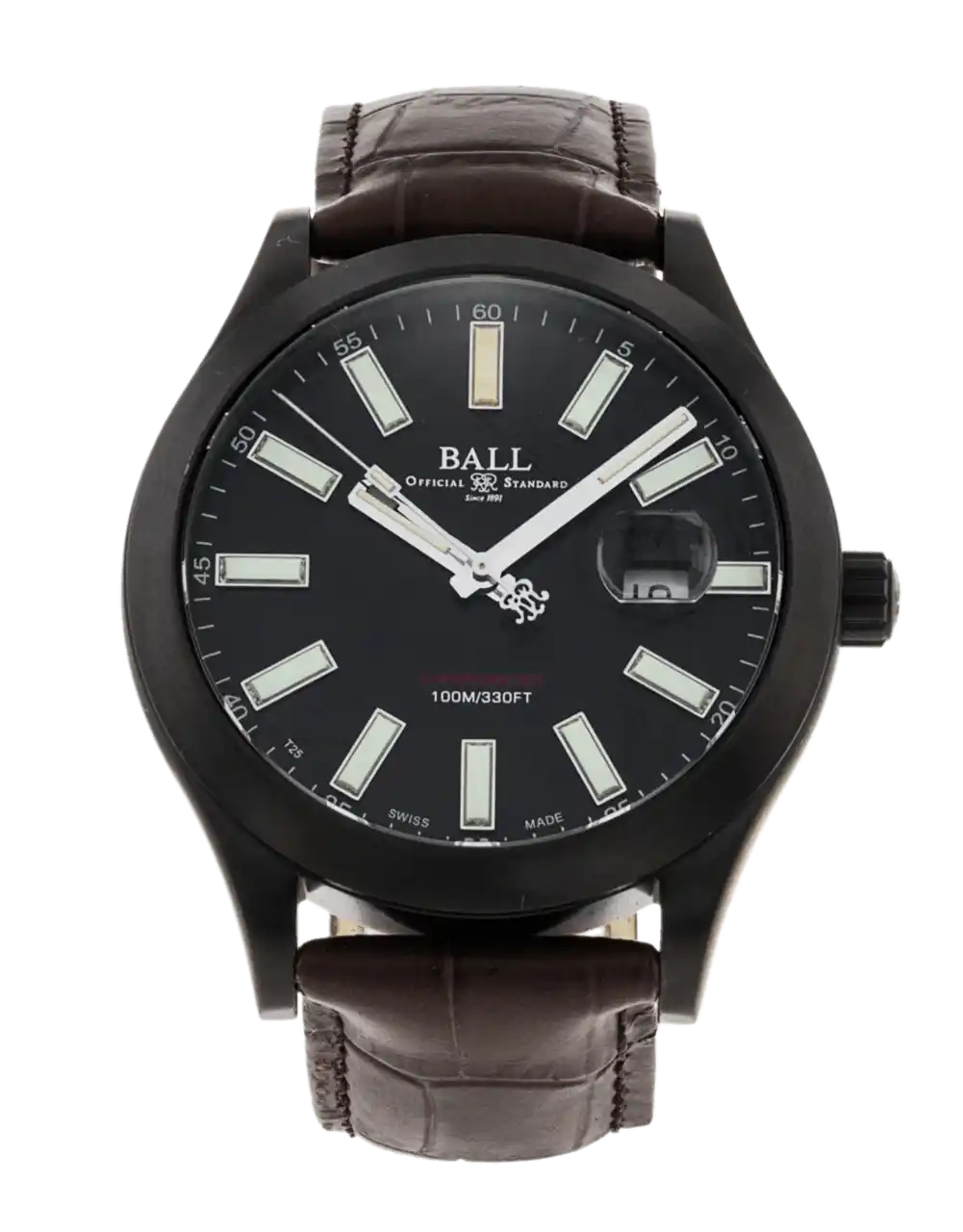 Ball Engineer II Black Dial - 43mm, Titanium (2016)