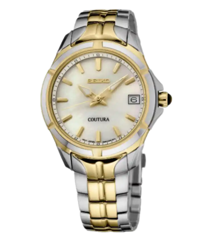 Seiko Coutura Mother of Pearl Dial (SUR586) - 40mm, Steel