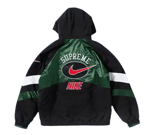 Supreme Nike Hooded Sport Jacket - Green