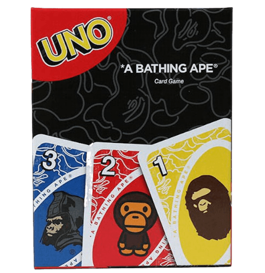 Bape x Uno Mattel Creations Cards