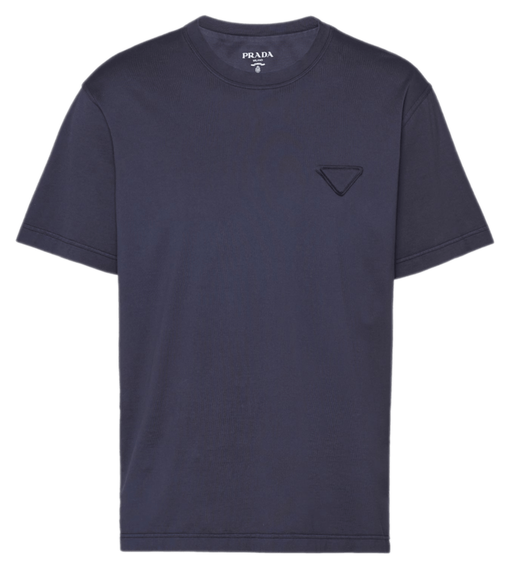Prada Cotton T-shirt - Navy