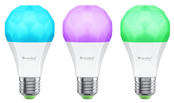 Nanoleaf Essentials Matter A19 Smart Bulb (3 Pack)