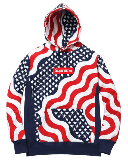 Supreme Box Logo Pullover Hoodie - Multi