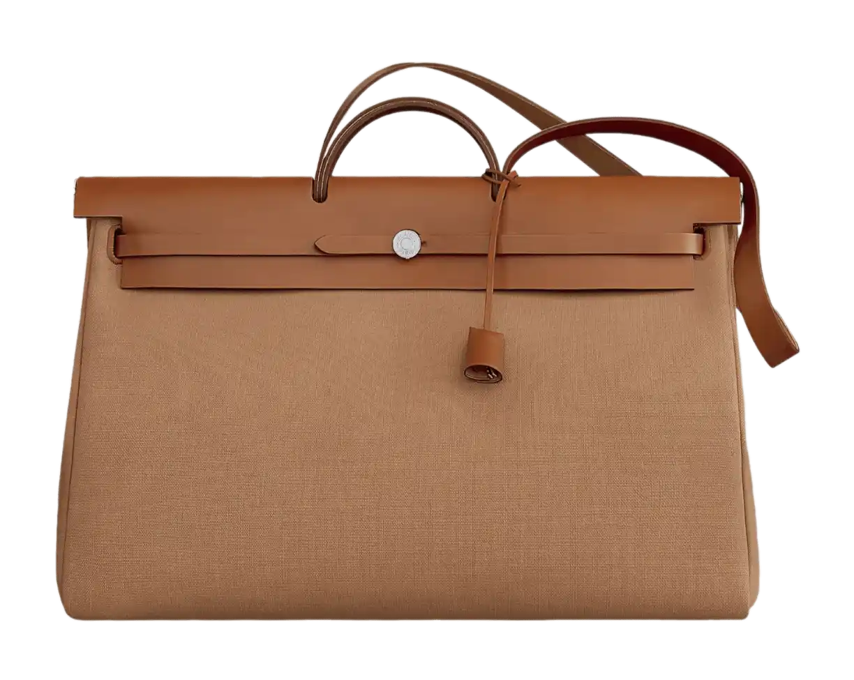 Hermès Herbag Zip Cabine Bag - Chaï/Fauve