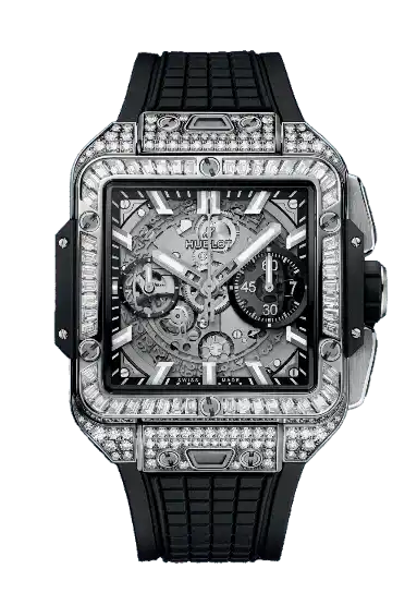 Hublot Square Bang Unico Titanium Jewellery - 42mm, Titanium, Diamonds