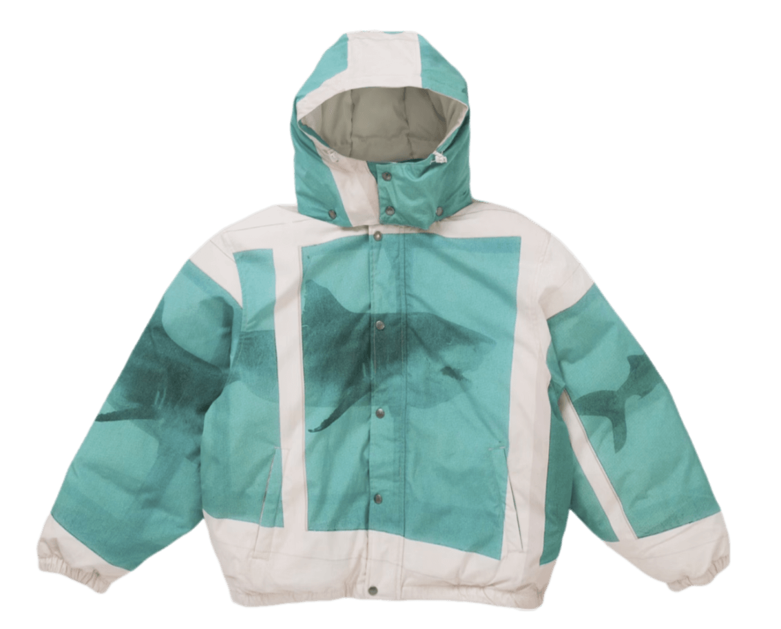 Supreme Damien Hirst Down Puffer Jacket - White