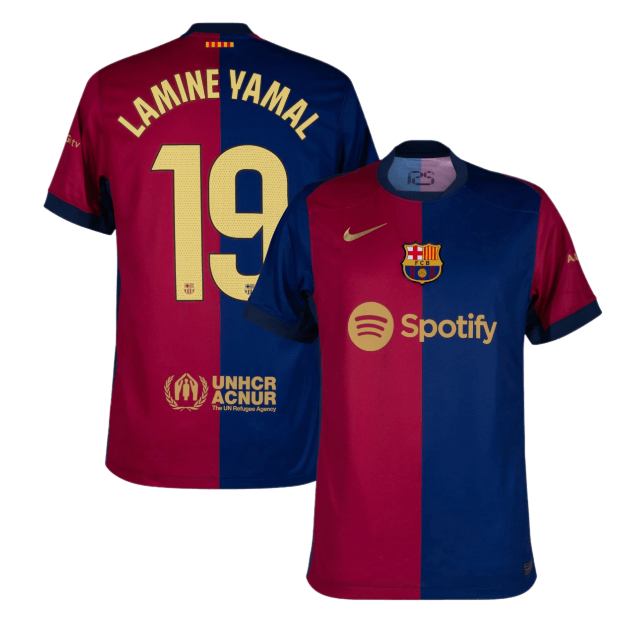 Nike FC Barcelona Lamine Yamal 2024/25 Home Player Jersey