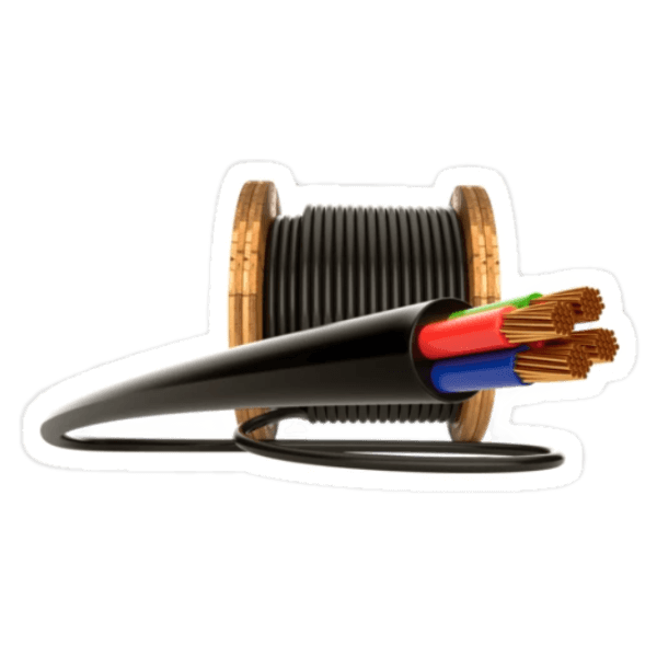 Coil of Cable Sticker