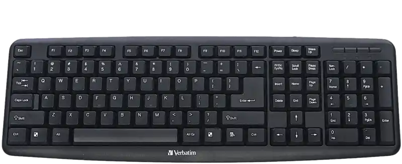 Verbatim Slimline Wired Keyboard