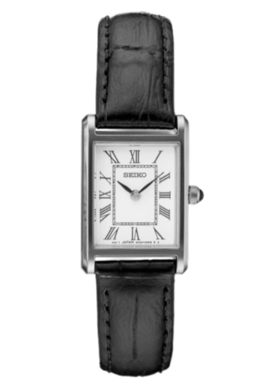 Seiko Essential White Dial (SWR053) - 19mm, Steel