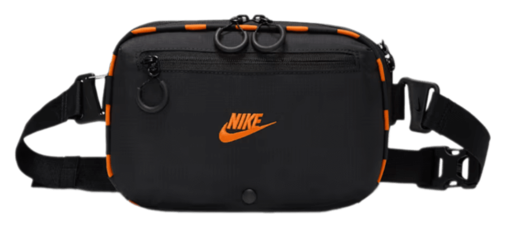 Nike Hayward Patrol Crossbody Bag - Black/Orange