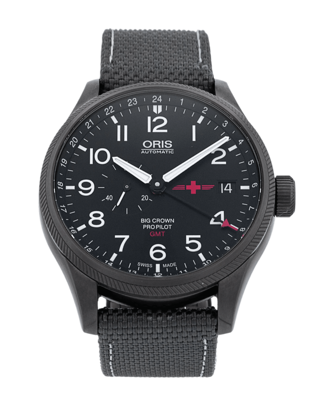 Oris Propilot Black Dial - 45mm, Steel (2018)