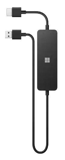 Microsoft 4K Wireless Display Adapter (adapter for wireless screen transfer) - Black